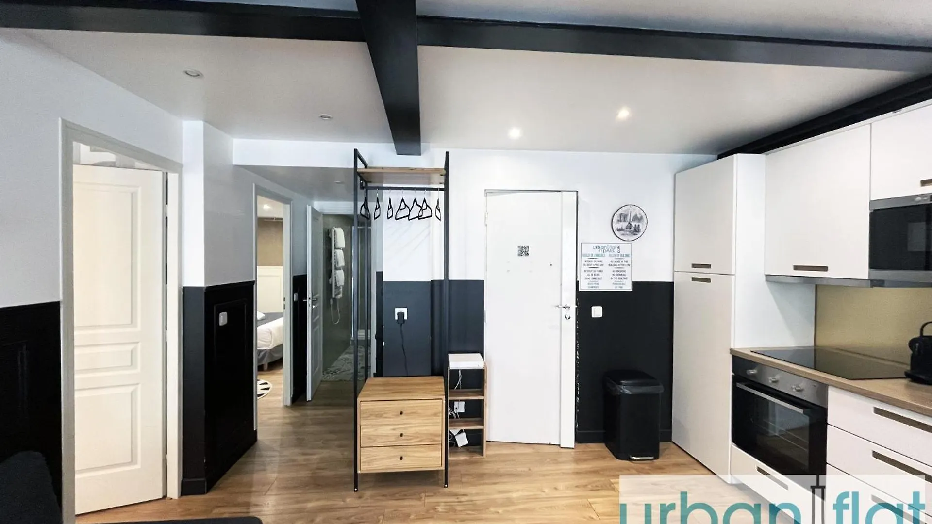 Appartement Urban Flat 13 - Pretty 2 Bedroom Parisian Flat