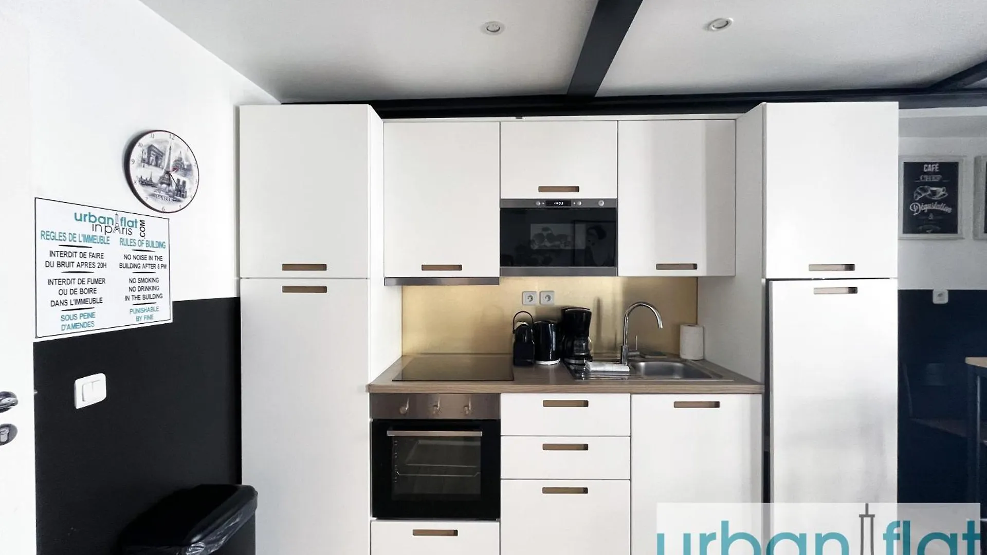 Daire Urban Flat 13 - Pretty 2 Bedroom Parisian Flat Fransa