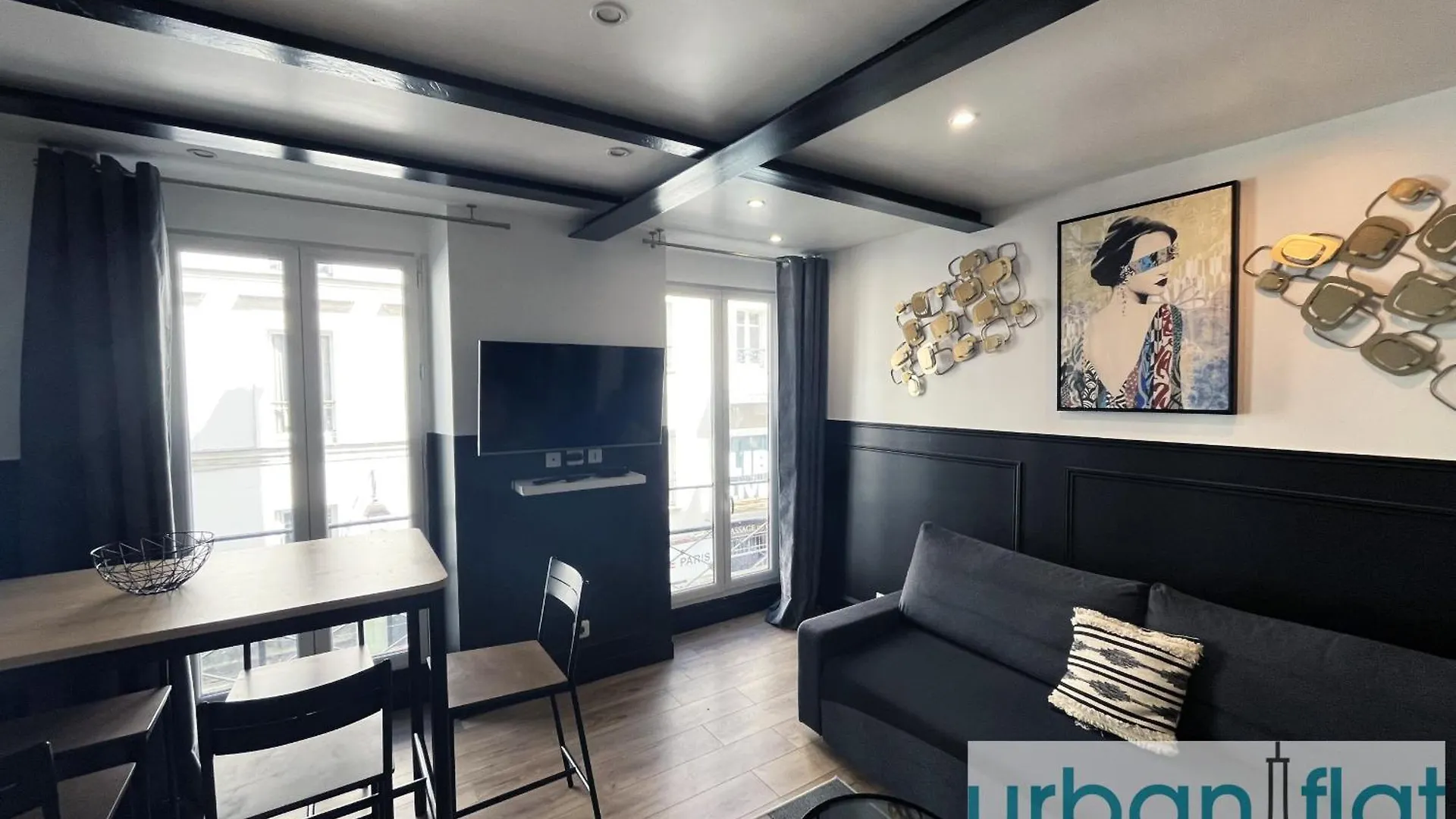 Appartement Urban Flat 13 - Pretty 2 Bedroom Parisian Flat